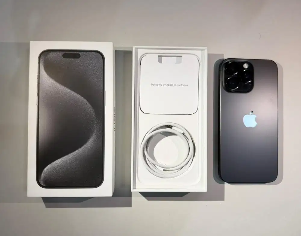 Iphone 15 Pro Max 256 GB ibox black titanium