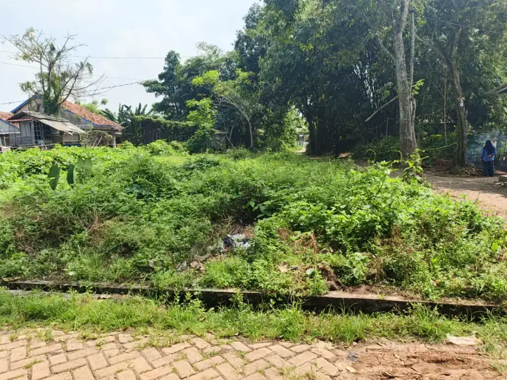 Jual tanah kosong, sudah pondasi