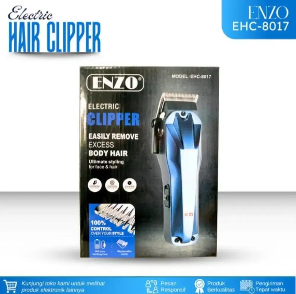 Alat Cukur Rambut Elektrik Enzo