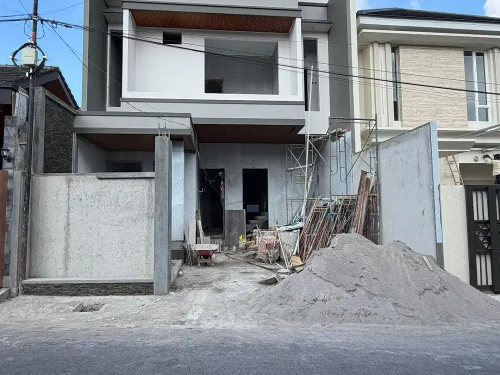 Dijual Rumah Tropis Kontemporer Lokasi di Purwomartani Kalasan
