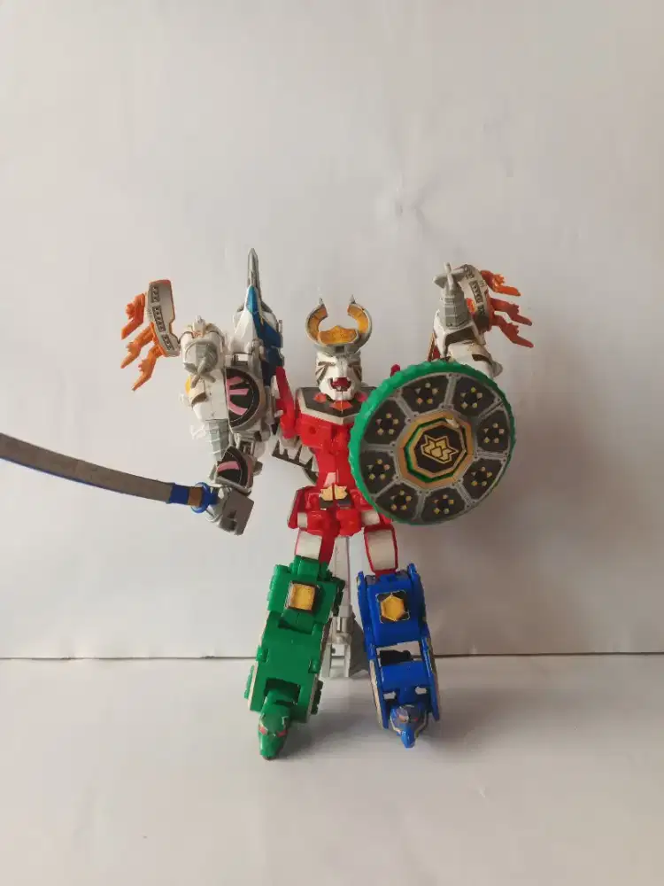 Mega zord Samurai battlewing Ori lengkap (Minipla)