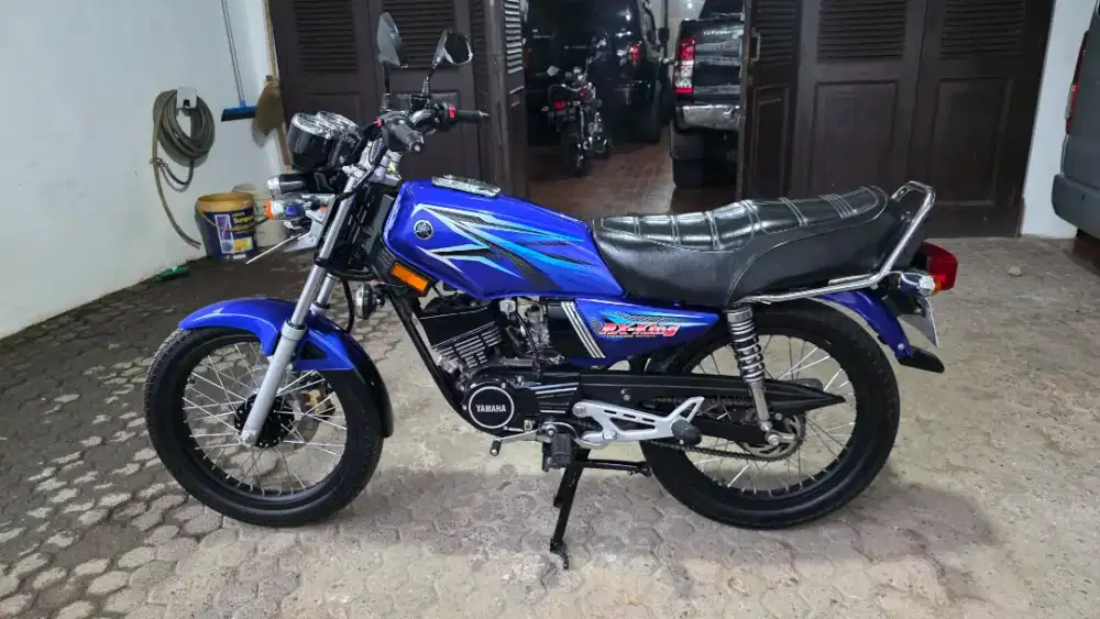 YAMAHA RX KING 2003 BIRU FULL ORIGINAL