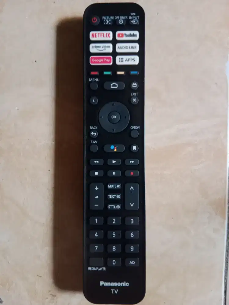 Remot TV led PANASONIC android original