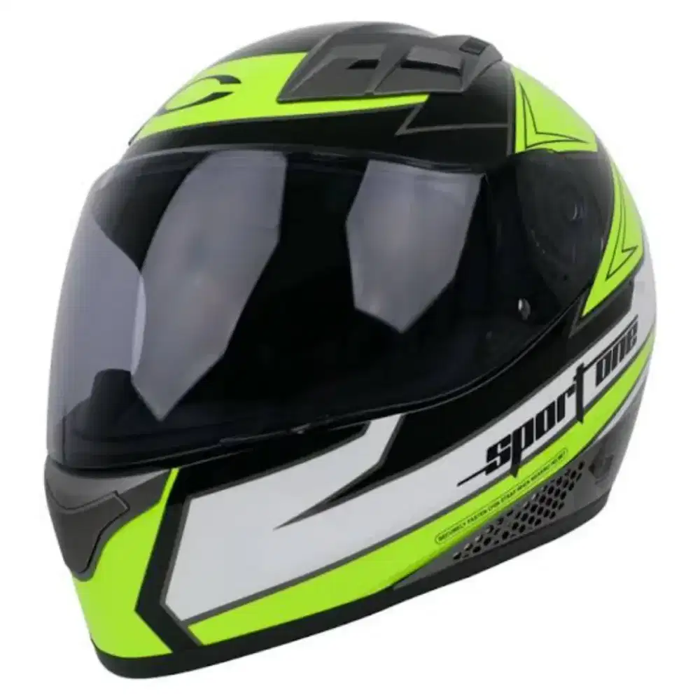 helm carglos warna hijau