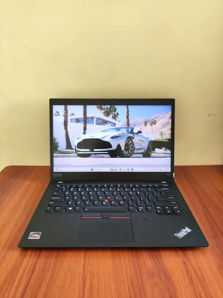 LAPTOP GAMING DESIGN EDITING LENOVO THINKPAD T495S