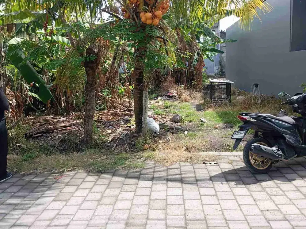Jual Tanah Harga Global Luas 125m² Lokasi Jl Trengguli Denpasar Utara dekat Mall Living world Zona kuning & SHM