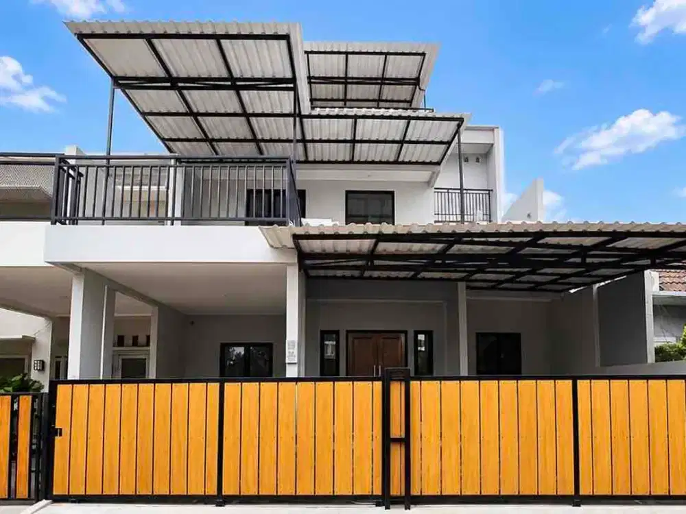 Kencana Loka BSD! Rumah 3 Lantai Besar 5KT, Sedang Renovasi, 2,6M Nego