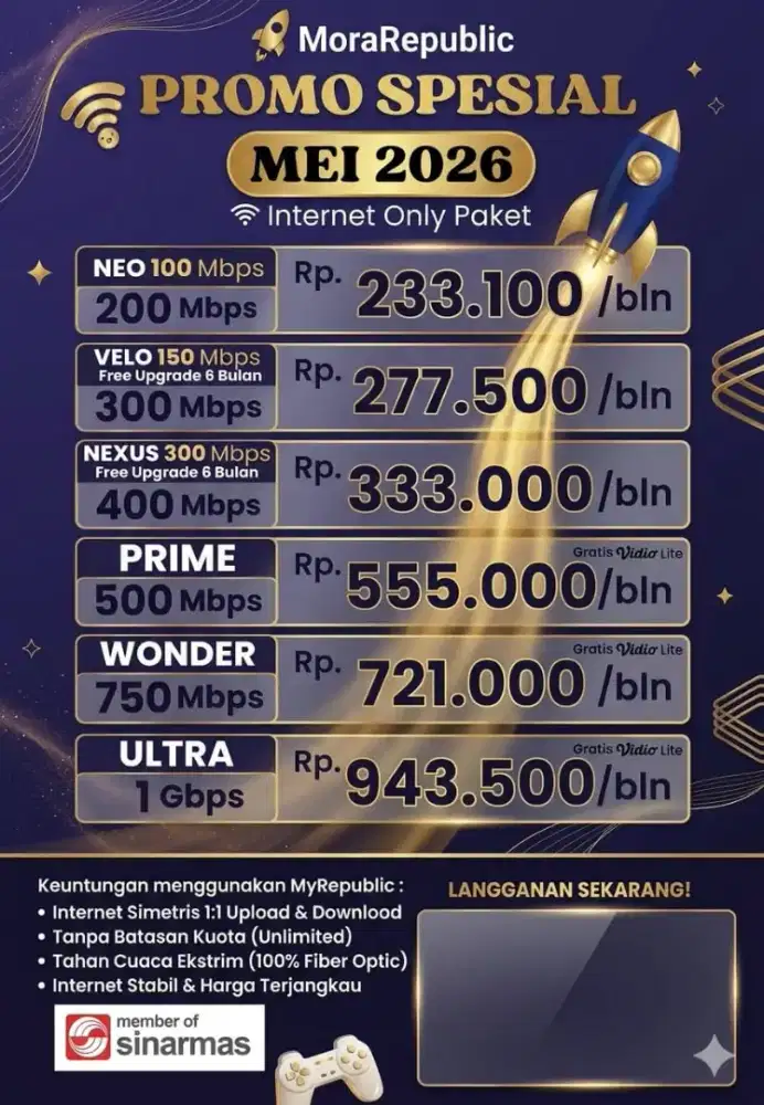 BERLANGGANAN WIFI MYREPUBLIC