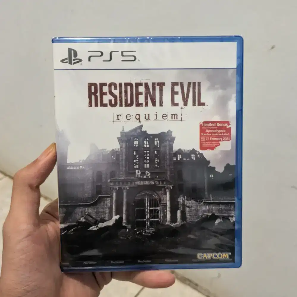 RESIDENT EVIL REQUIEM PS 5 SEGEL BNIB
