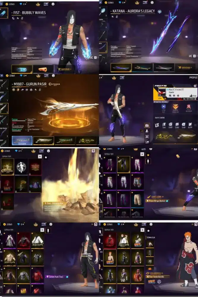 JUAL BELI AKUN FF AMAN TERPERCAYA