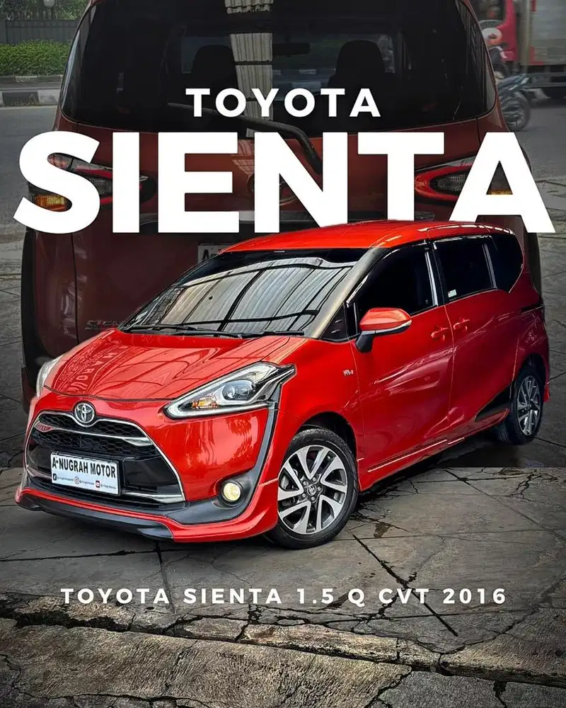 KILOMETER 60RIBU !! Toyota SIENTA Q MATIC 2016 || ANM