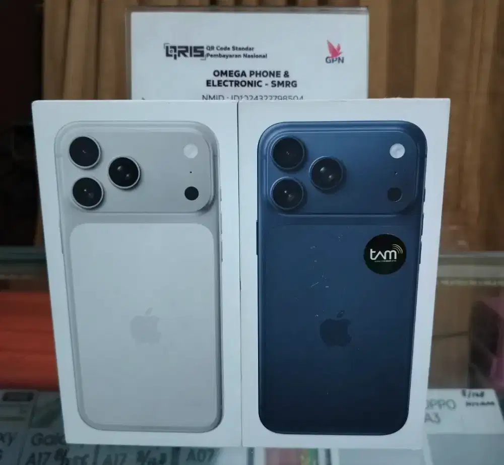 New iPhone17 ProMax 256gb garansi resmi iBox