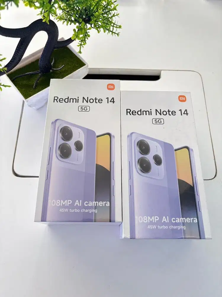 REDMI NOTE 14 5G 12/512 NEW RESMI GARANSI HARGA SPESIAL