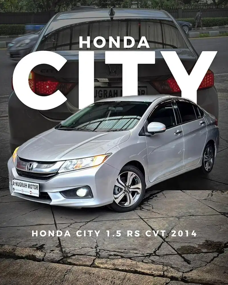 KILOMETER 50RIBU !! Honda CITY RS MATIC 2014 || ANM