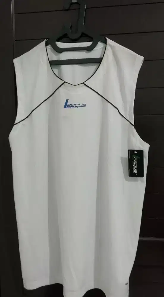 Kostum Jersey tanpa lengan merk LEAGUE Original