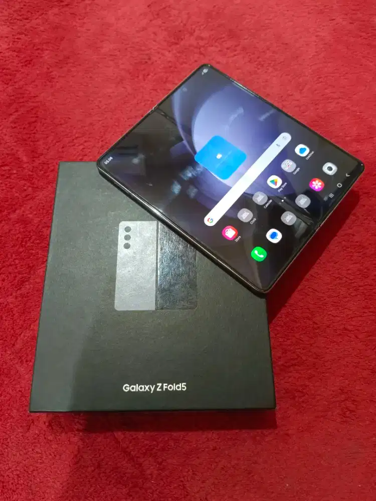 Samsung z fold 5 5G 12/512 ex resmi blue mulus fullset ori