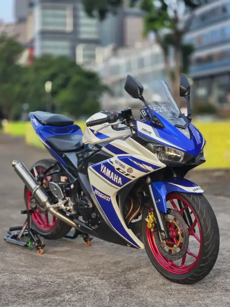 Yamaha R25 Plat Tanggerang