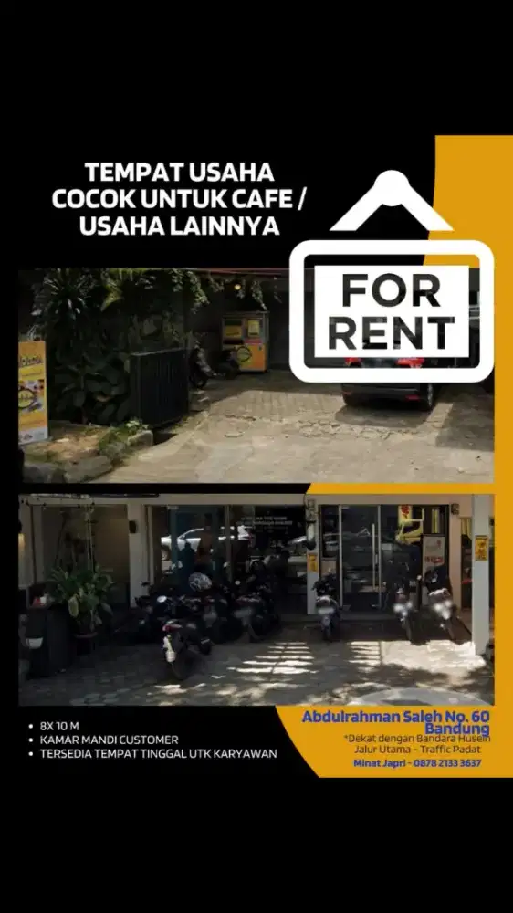 Disewakan Tempat Usaha
