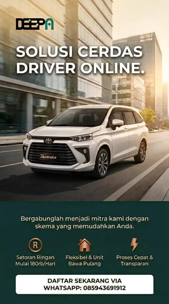 SOLUSI CERDAS SEWA MOBIL DRIVER ONLINE