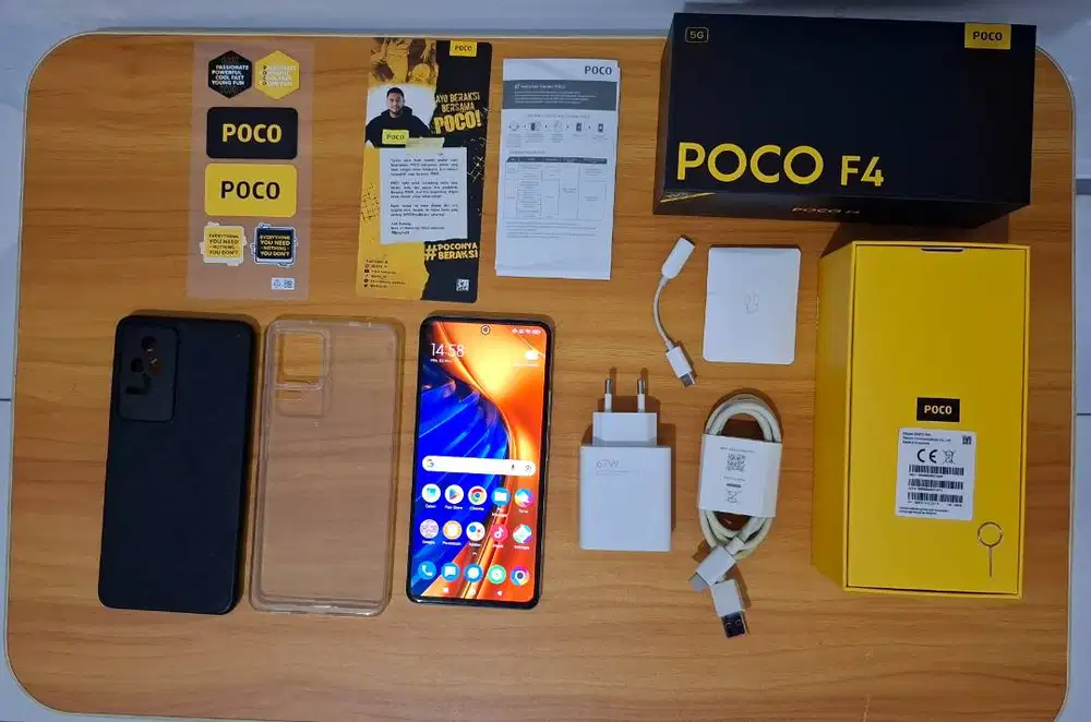 XIAOMI POCO F4 5G 8/256 GB Silver Fullset