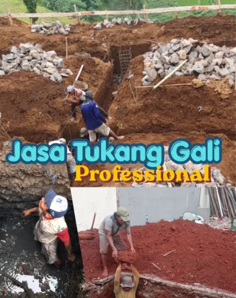 Jasa pengurugan galian dan bongkaran