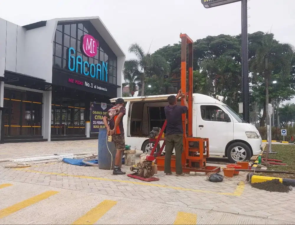 Bor Sumur + Matrial Pondok Aren