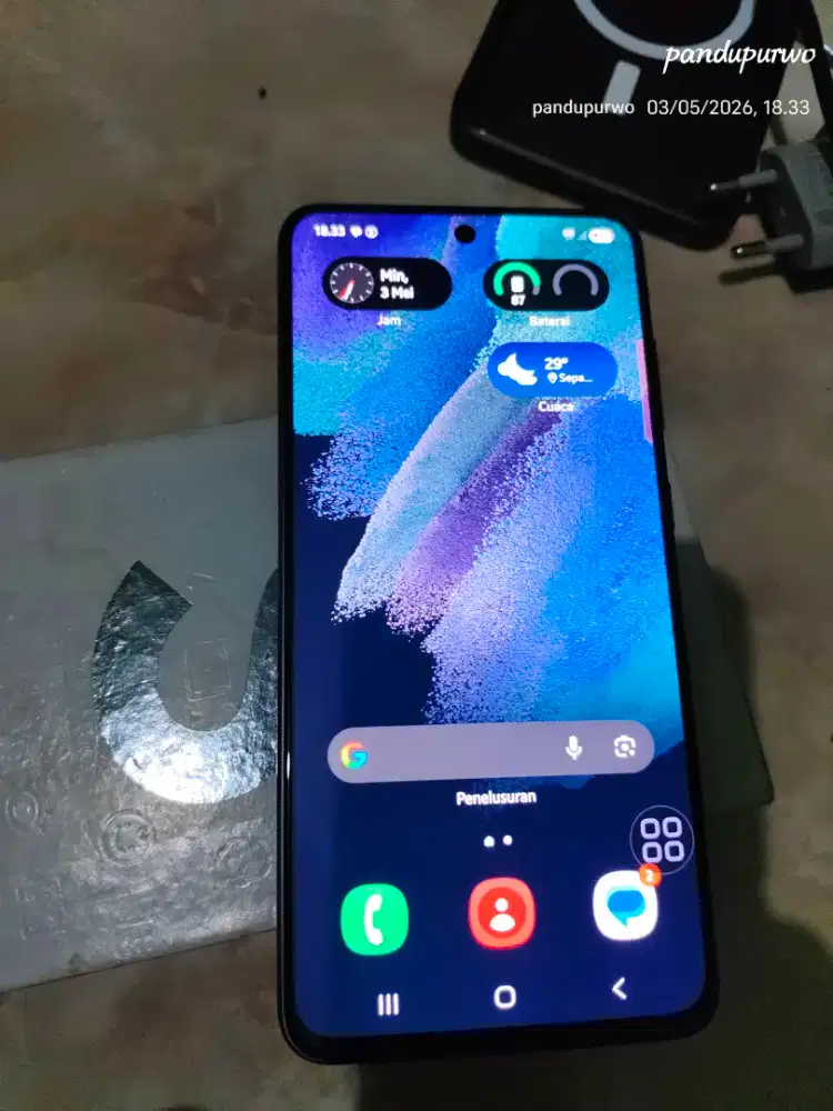 samsung s 21fe kondisi normal