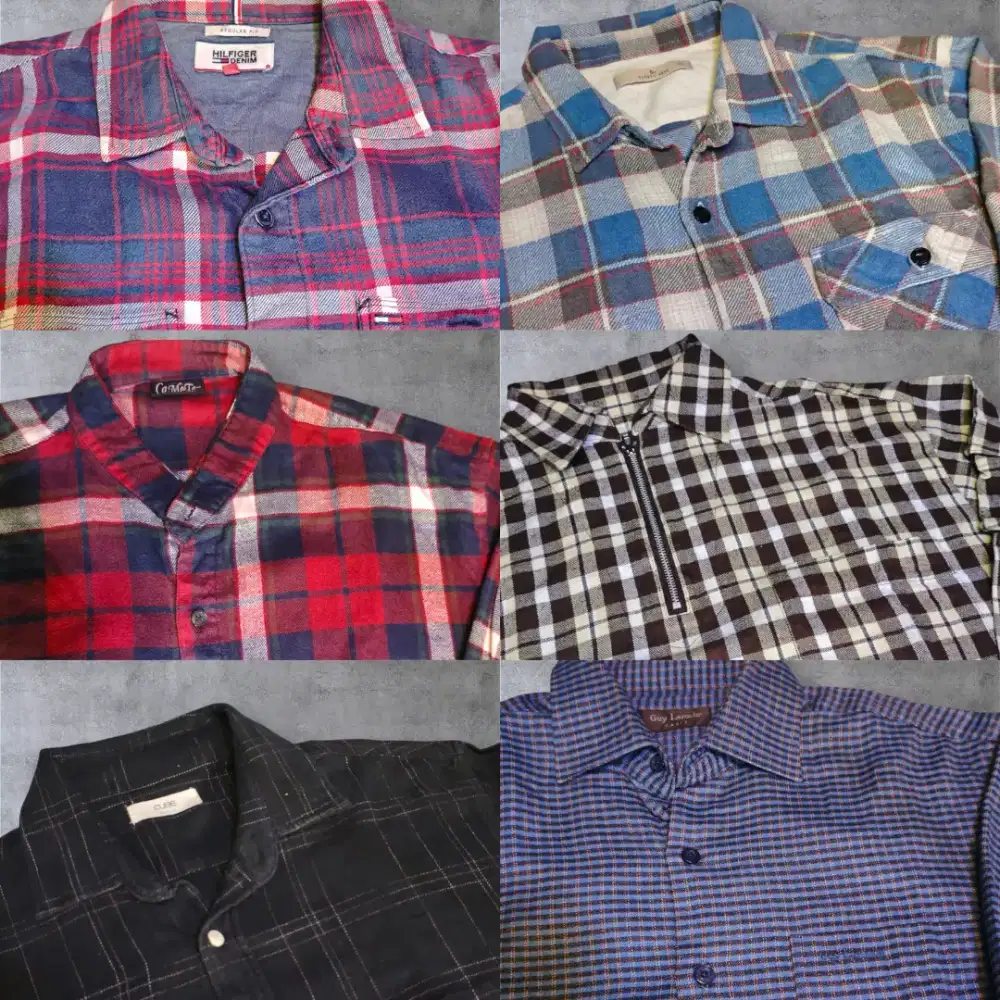 Kemeja Flanel Tebal