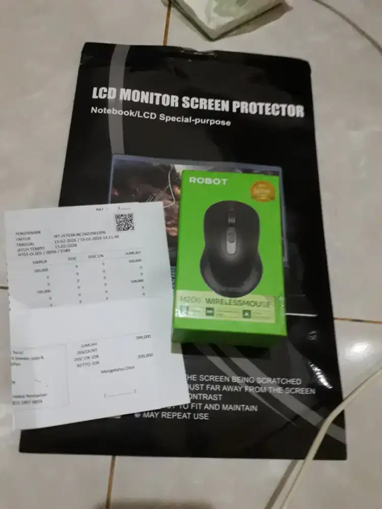 Screen protect dan Mouse