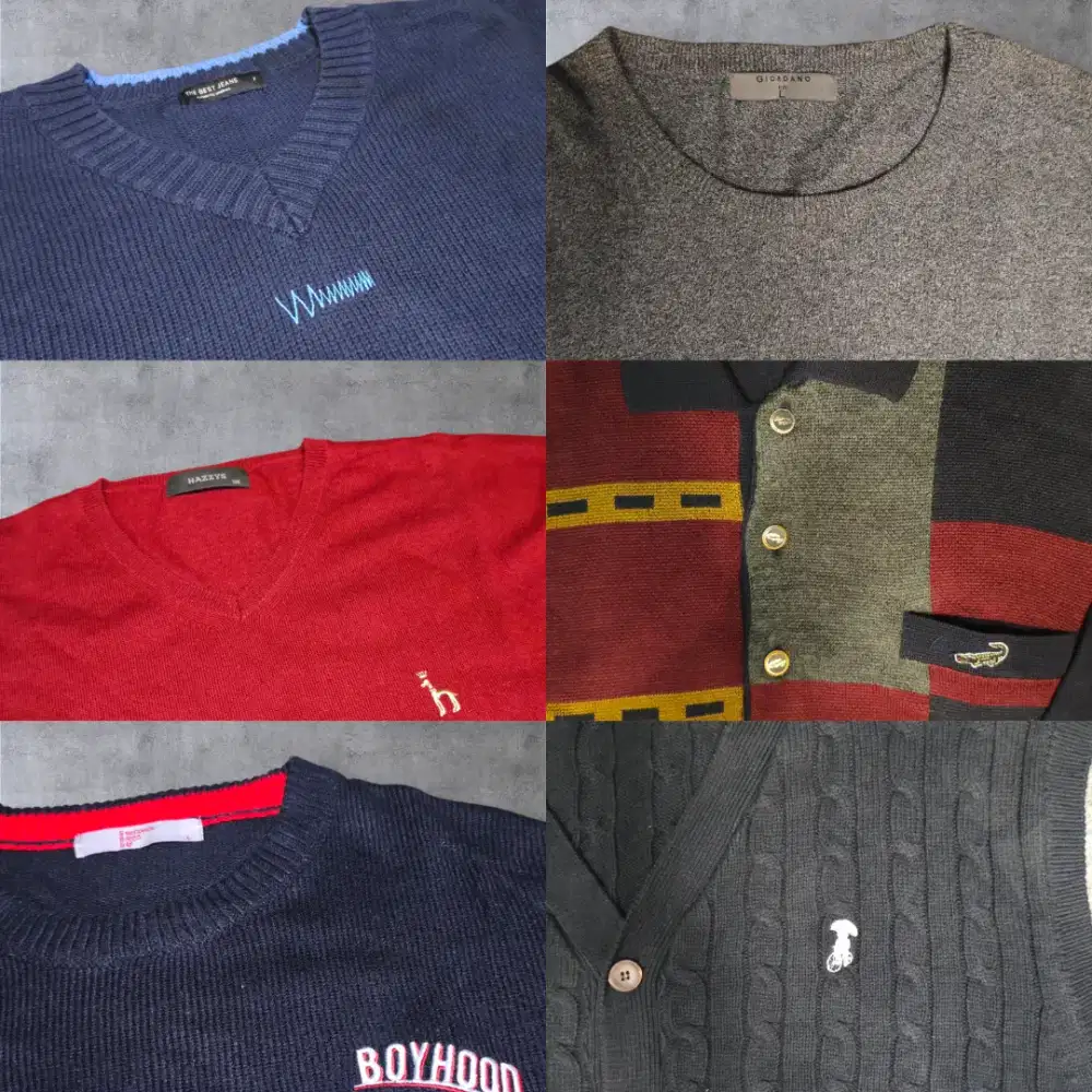 Sweater rajut knitwear