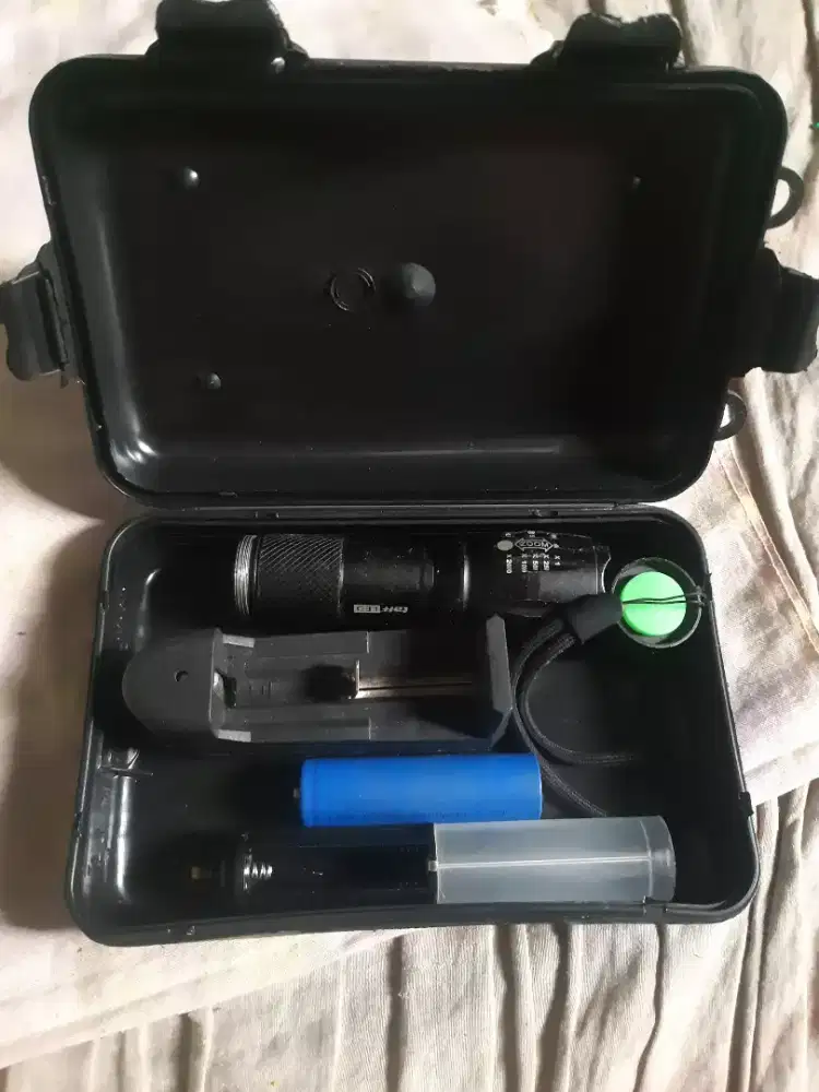 Senter led lengkap