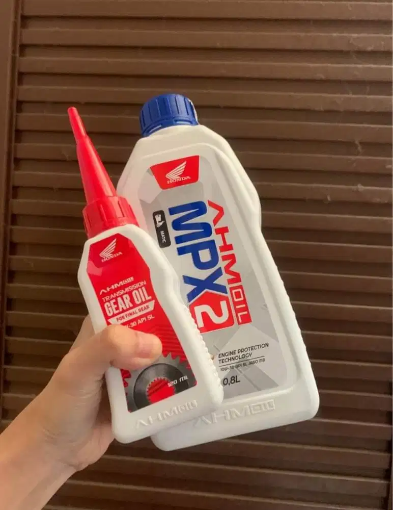 Paket Hemat Oli MATIC MPX 2 & Oli Gear Gardan AHM