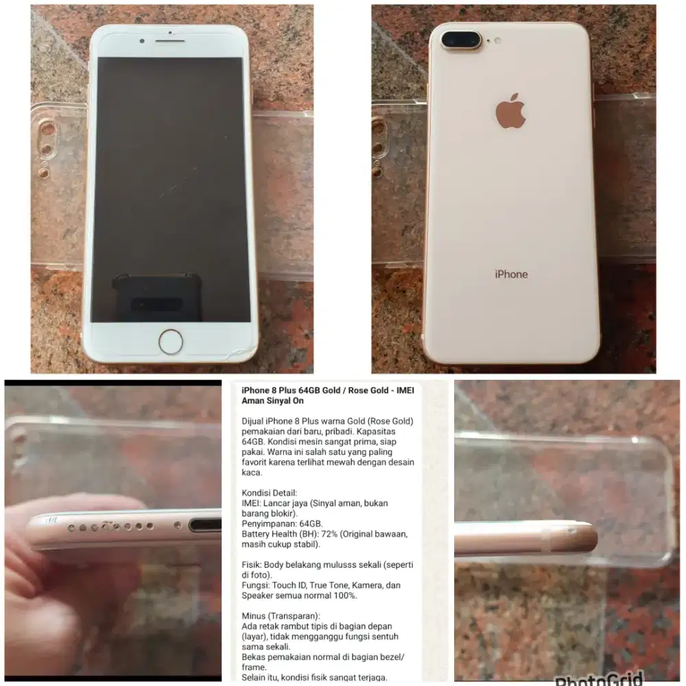 Iphone sesuai keterangan kondisi foto