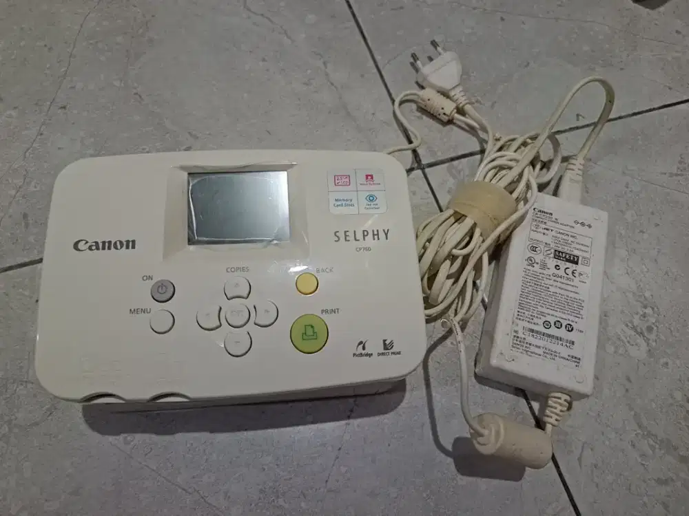 Printer Canon Selphy CP760 kondisi hidup