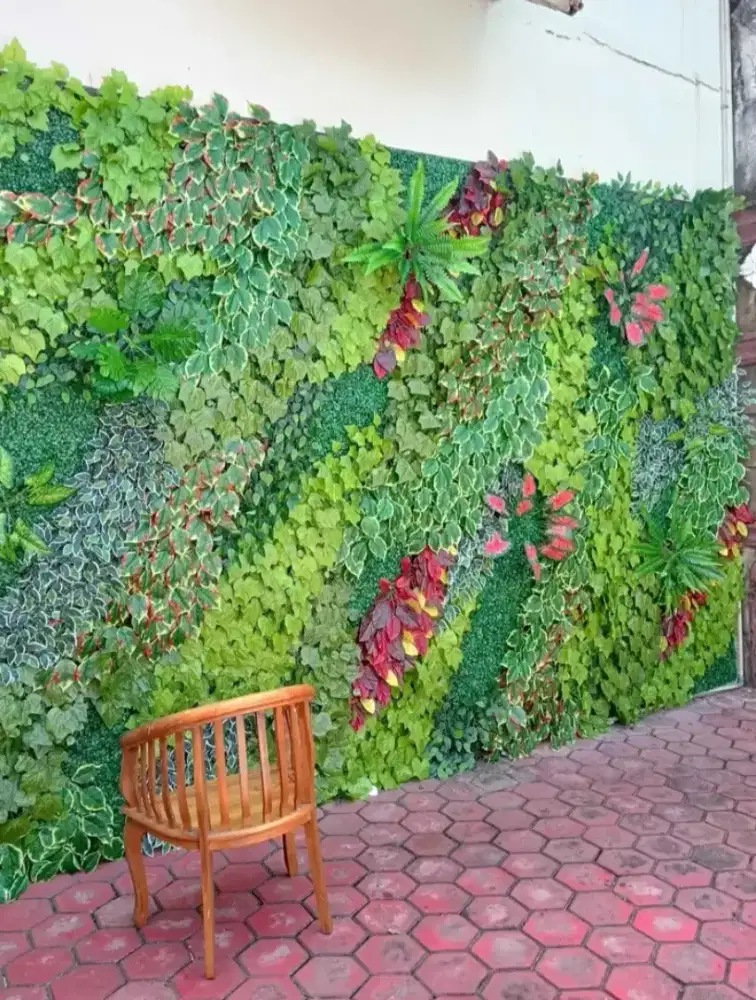 taman vertical Garden sintetis