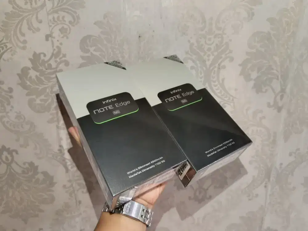 Infinix note edge 5G 8/256 new ( setara 50s 60 pro redmi note 14 15 )