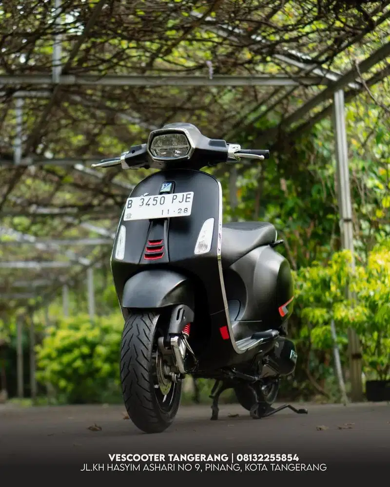 Vespa Sprint S black opaco 2020