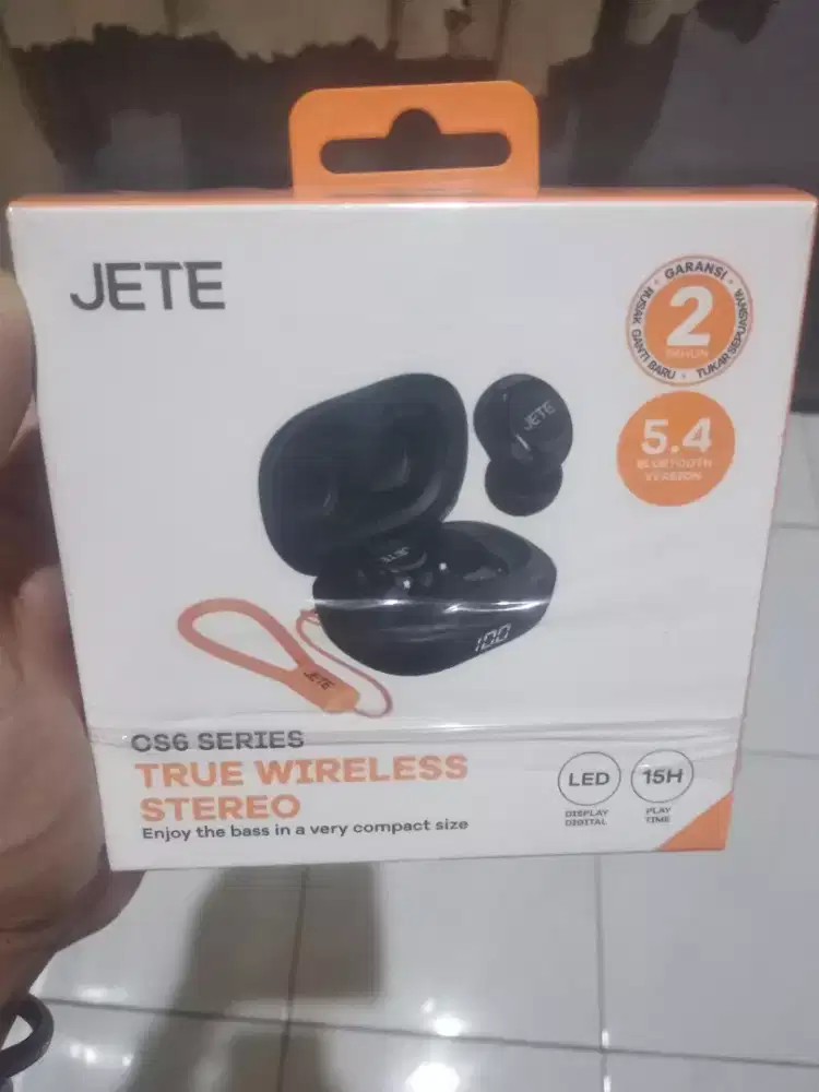 Tws JETE CS6 pemakaian 1 minggu