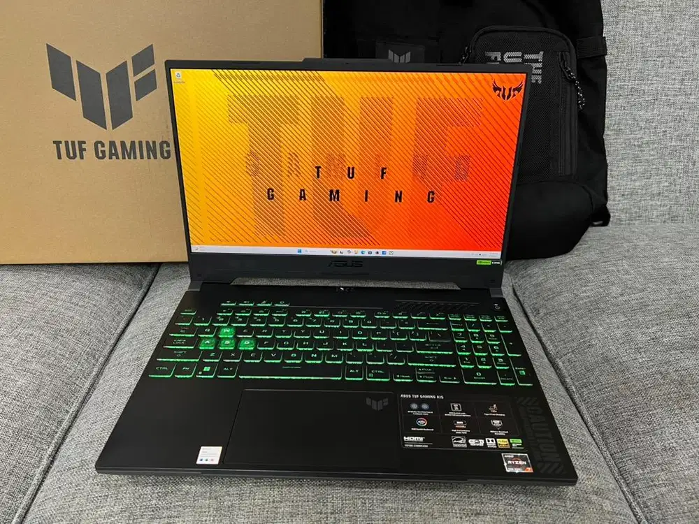 Asus TUF Gaming A15 Ryzen 7-7735HS RTX 4050 6GB RAM 16-512 GB LikeNew
