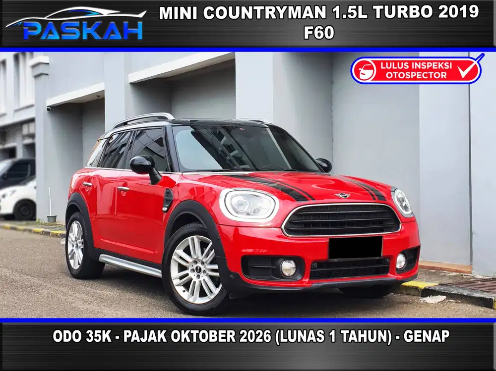 Mini COOPER Countryman 2019 Mini Countryman 1.5 2019 TAX=OKTOBER GENAP