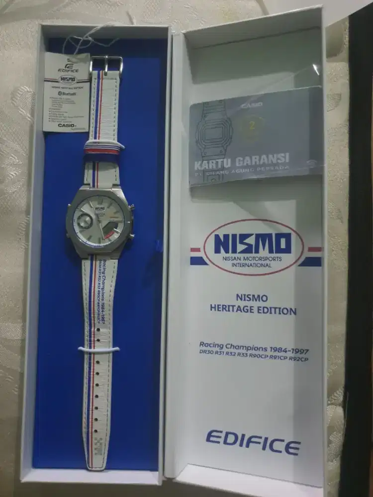 JUAL EDIFICE NISMO HERITAGE EDITION FULLSET LIKE A NEW