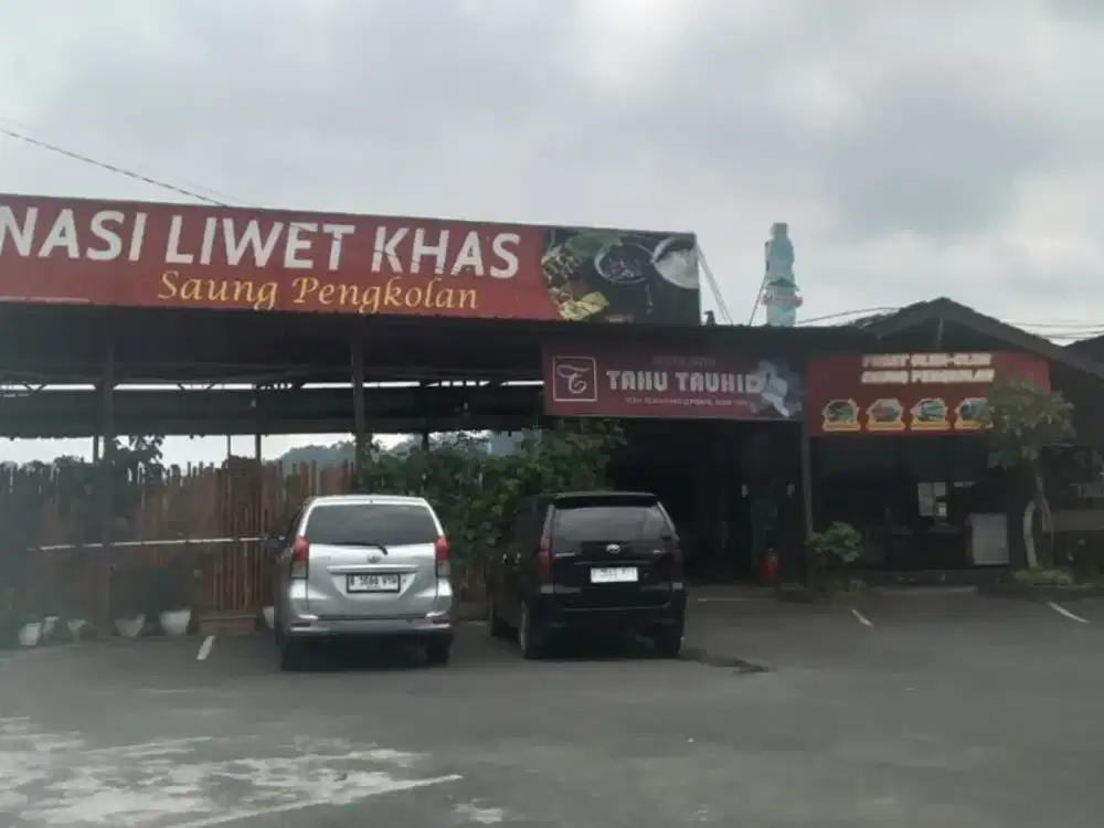 Jual Restoran Aktif Saung Pengkolan 1 Lembang Full furnish