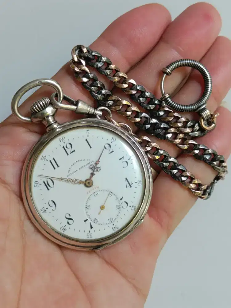 Pocket watch vintage ZENITH VAN ARCKEN & CO GRAND PRIX PARIS 1900