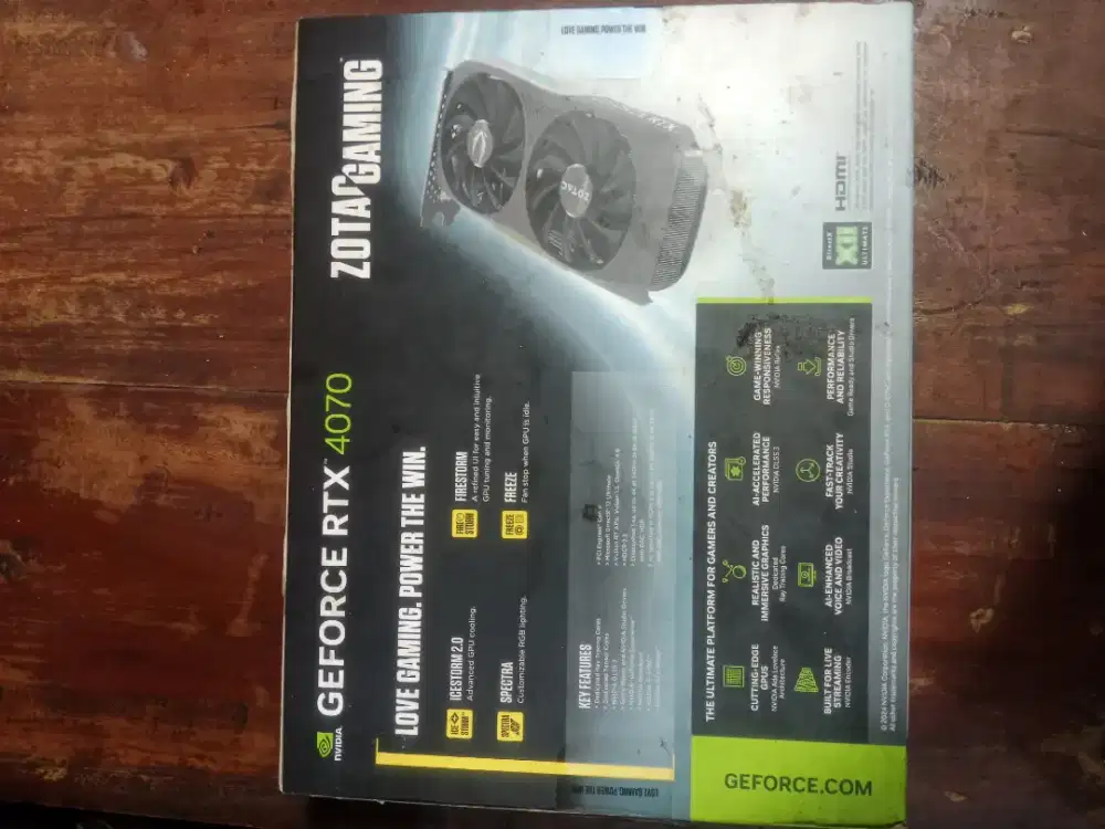 Zotac Rtx 4070 12gb tw oc