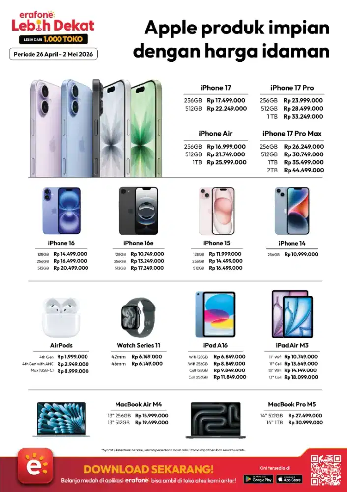 IPHONE GARANSI RESMI IBOX