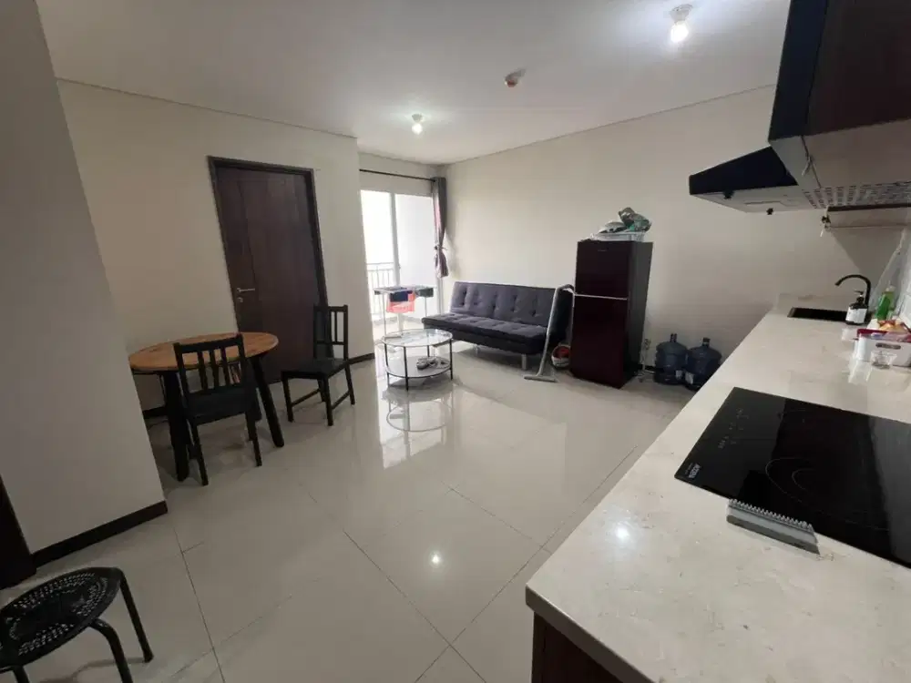 Disewa Apartemen Metro Garden Sudut 2 BR Full Furnished Tinggal Bawa Koper Siap Huni Karang Tengah Tangerang