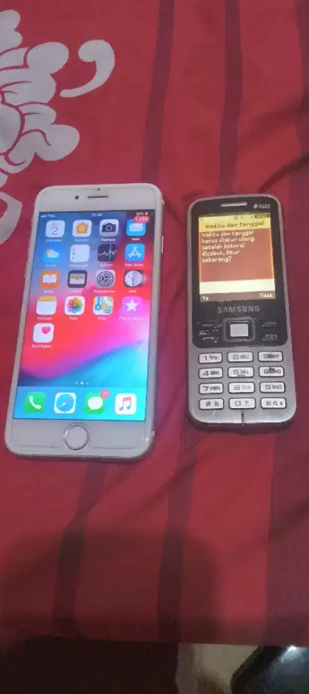 Iphone 6g minus free samsung dualsim