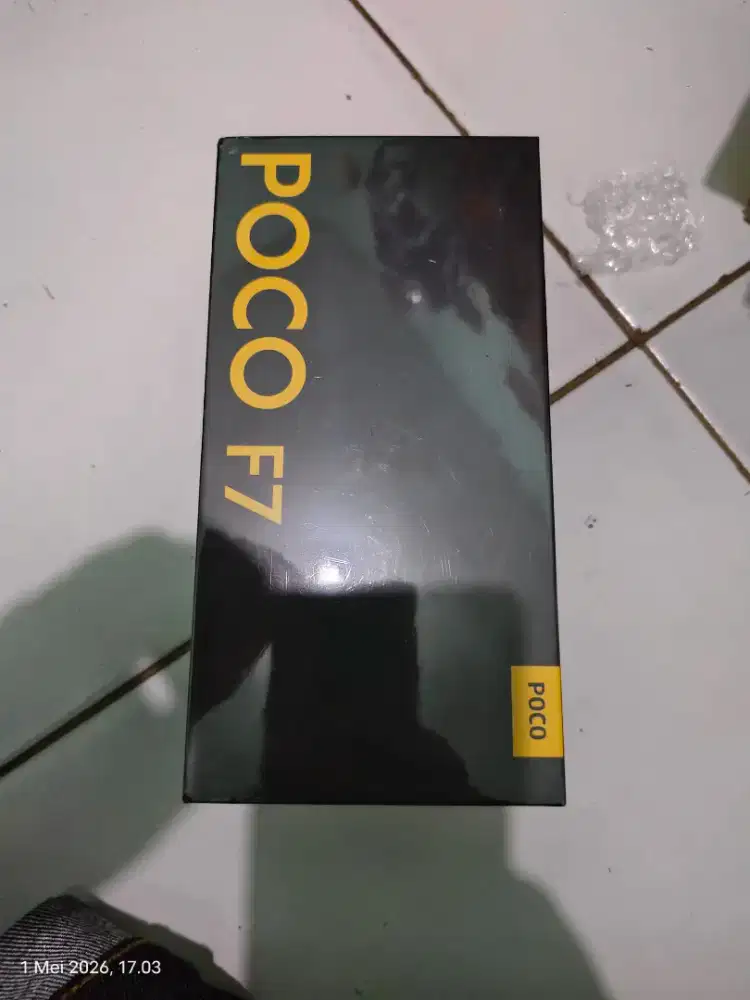 poco F7 ram 12/512 baru garansi resmi