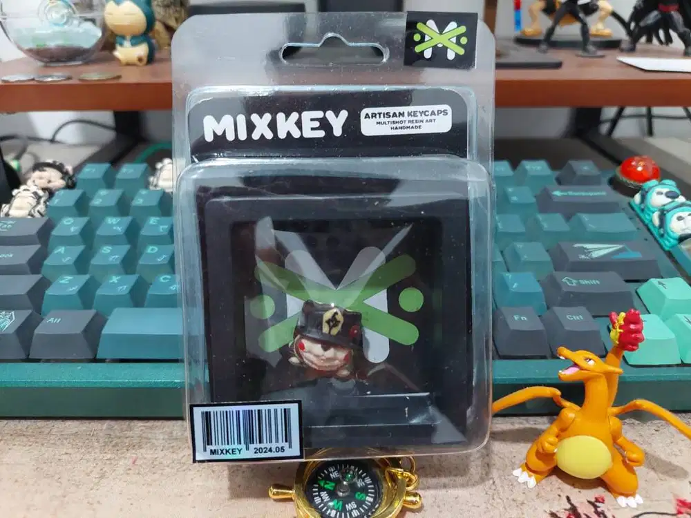 Artisan Keycaps Mixkey PomPom Hu Tao Original Custom Keyboard Keycap L