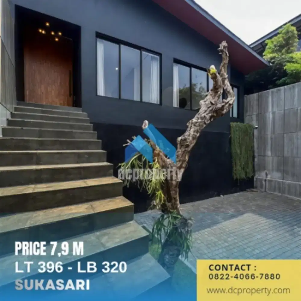 Rumah villa sayap Sukajadi setiabudi dkt tol Pasteur Bandung